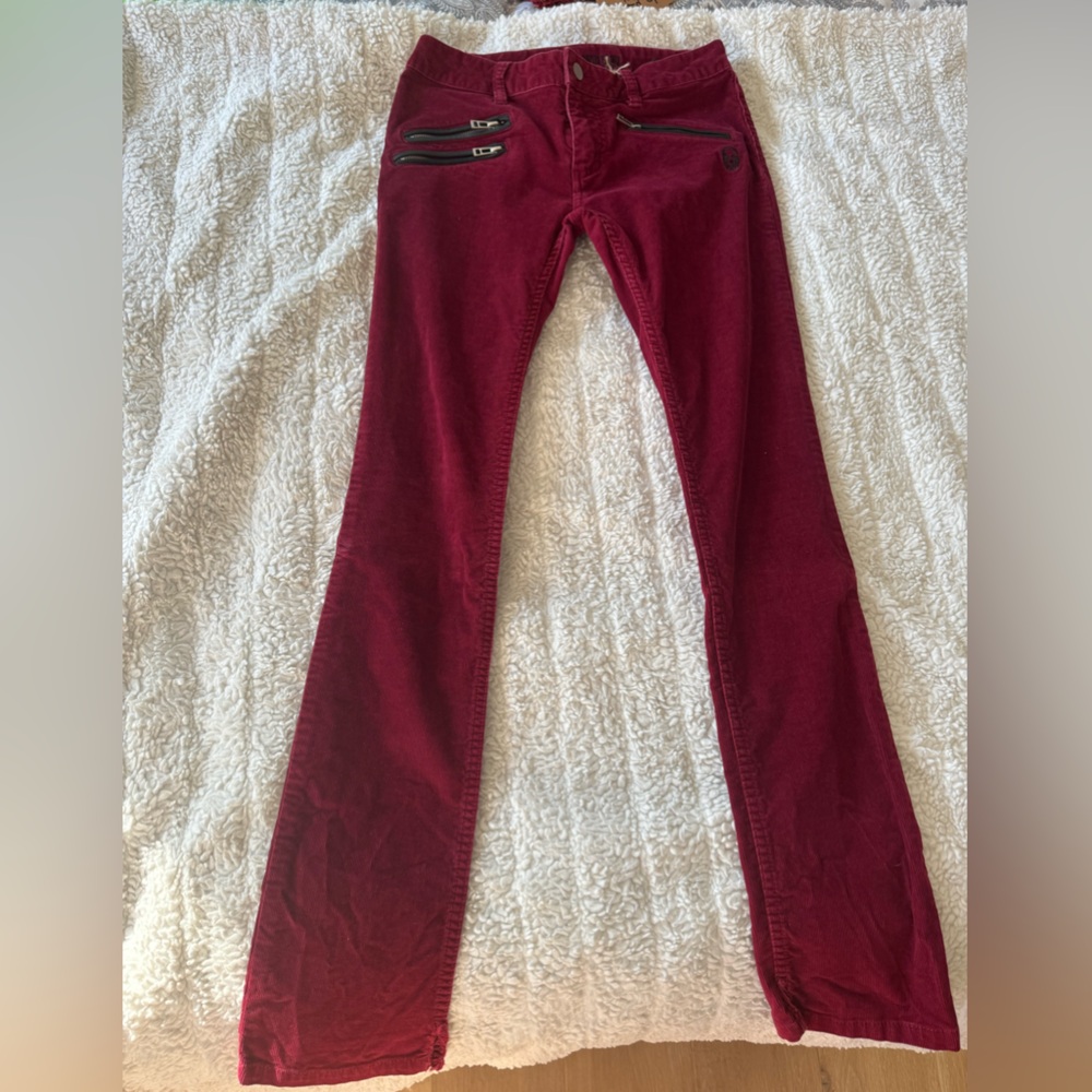 Zadig & Voltaire Red Skinny Jeans
